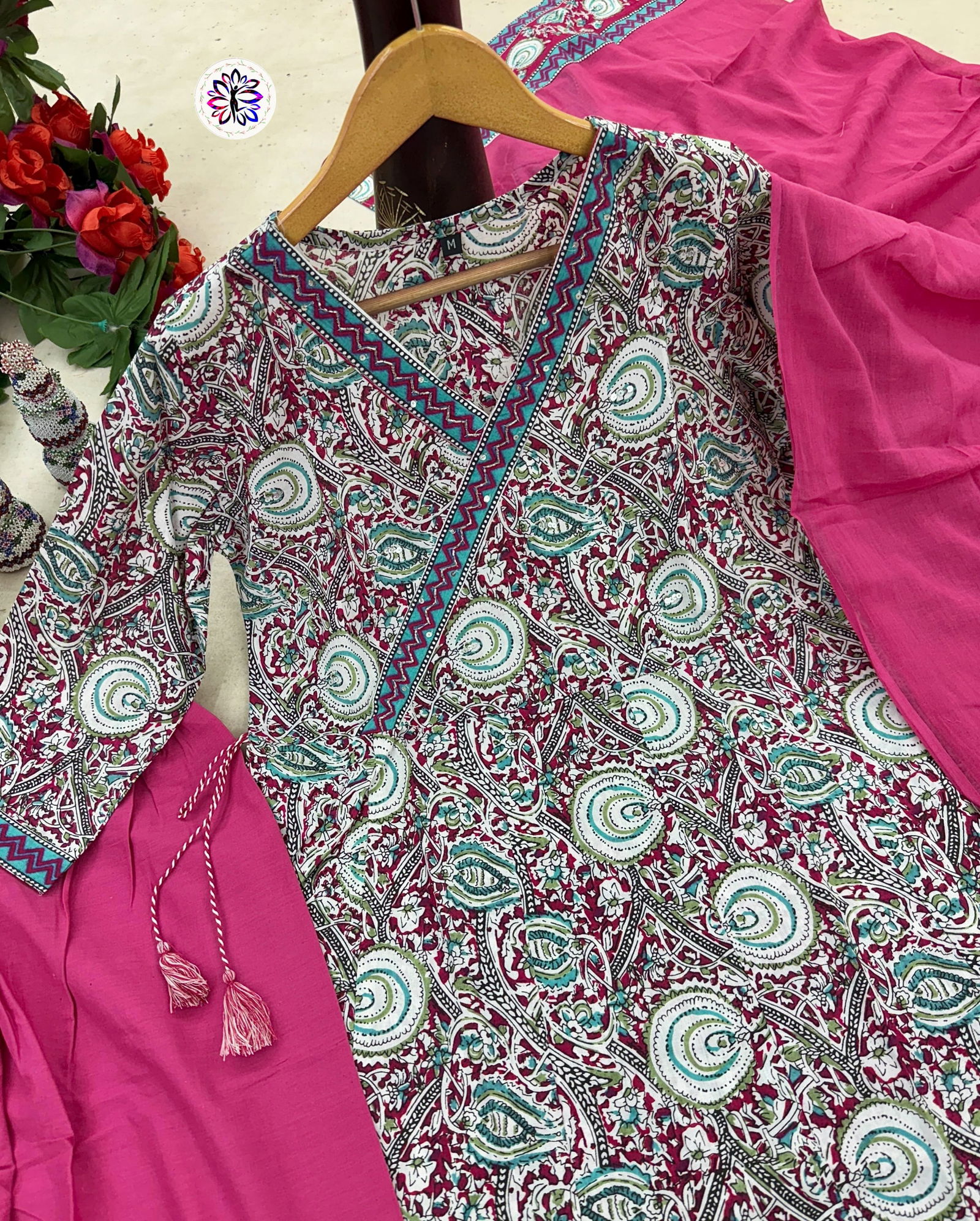 Kalaai Cotton Embroidery Kurti With Bottom Dupatta Wholesale Market In Surat